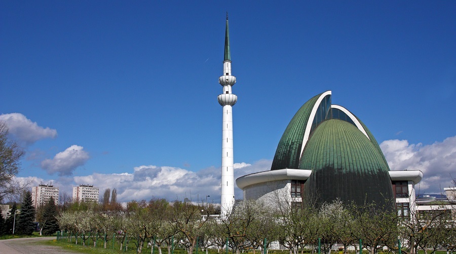 Мечеть в столице Хорватии, г. Загреб